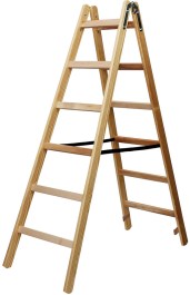 BRENNENSTUHL WOODEN STEPLADDER 2X6 STEPS 1481060 BRENNENSTUHL ΞΥΛΙΝΗ ΣΚΑΛΑ 2X6 ΣΚΑΛΙΑ 1481060